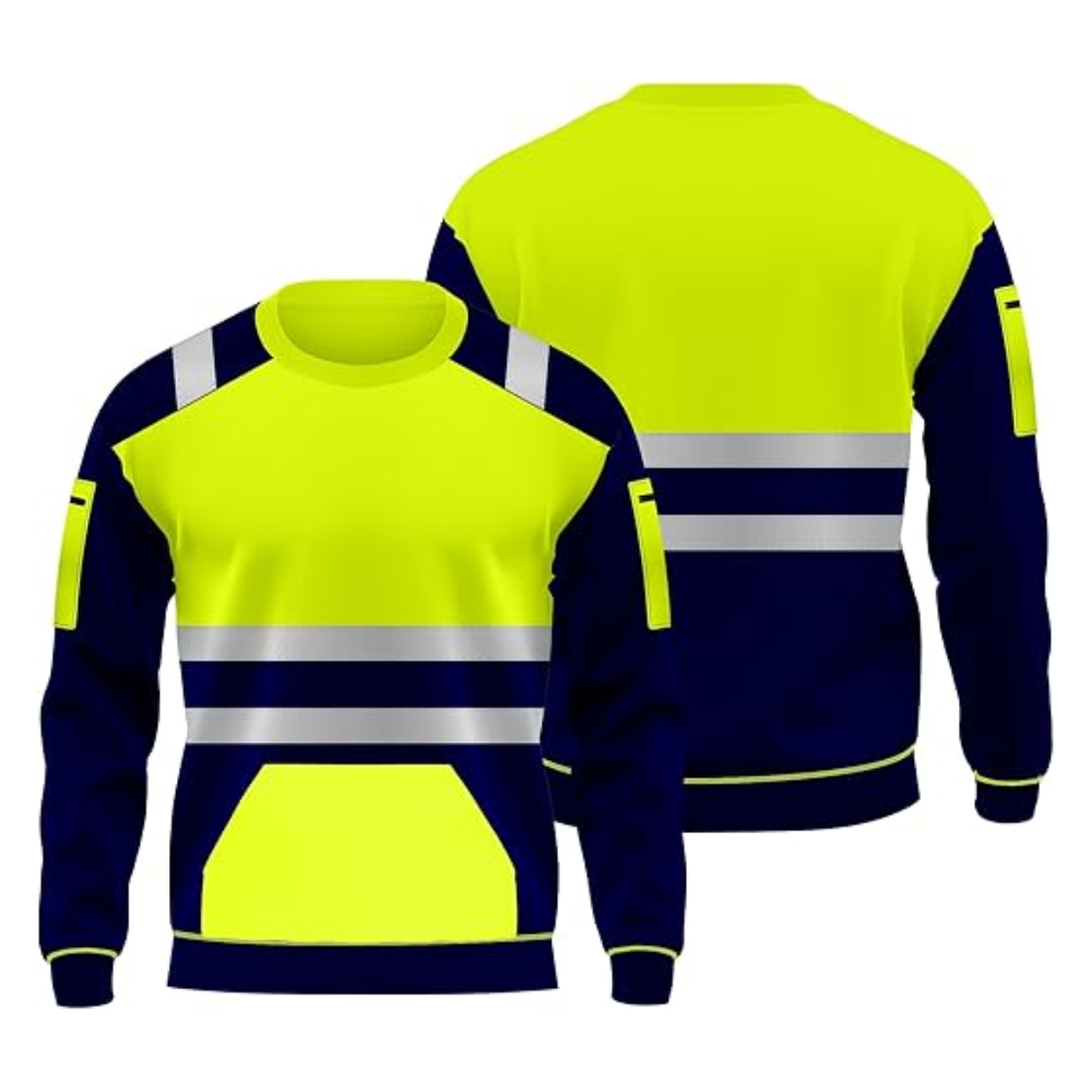 LUXE DIVA Hi Vis Safety Workwear Collection: Polo Shirts, Sleeveless Vests, Fleece Sweatshirts, Reversible Gilets, and Waistcoats (S-XXL)