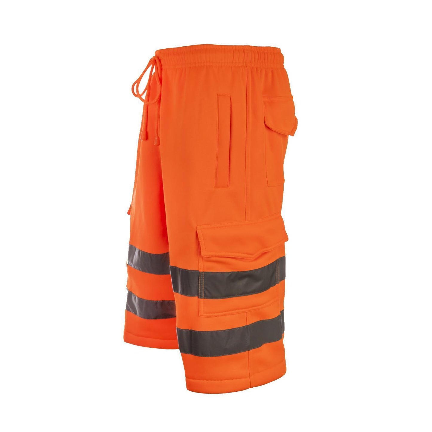 HUBIBUBI Hi Viz Combat Work Shorts High Visibility Yellow Orange Workwear S-2XL