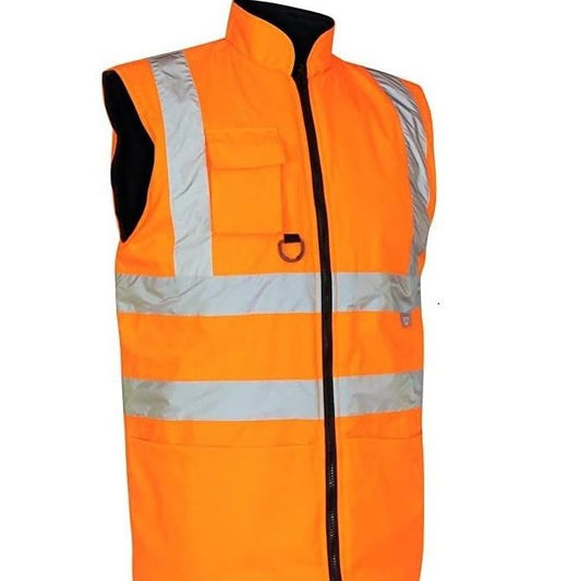 LUXE DIVA Hi Vis Safety Workwear Collection: Polo Shirts, Sleeveless Vests, Fleece Sweatshirts, Reversible Gilets, and Waistcoats (S-XXL)