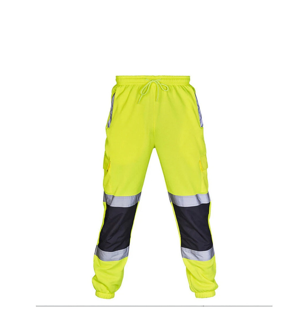 "LUXE DIVA High Visibility Workwear Collection - Reflective Waterproof Bomber Jacket, Cargo Shorts, Jogging Pants, Hoodie, and Sweatshirt (Sizes S-5XL)"