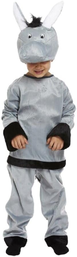 Children’s Grey Donkey Costume Fancy Dress