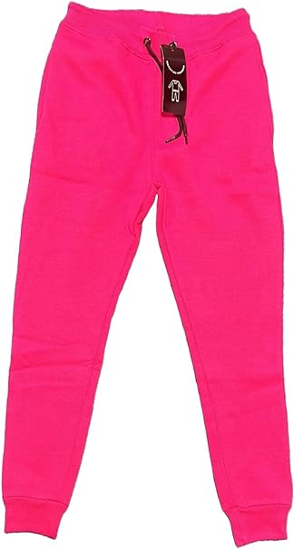 Kids Fleece Jogging Bottoms Boys Girls Sports PE Joggers Children Unisex Casual Fleece Pull On Trouser