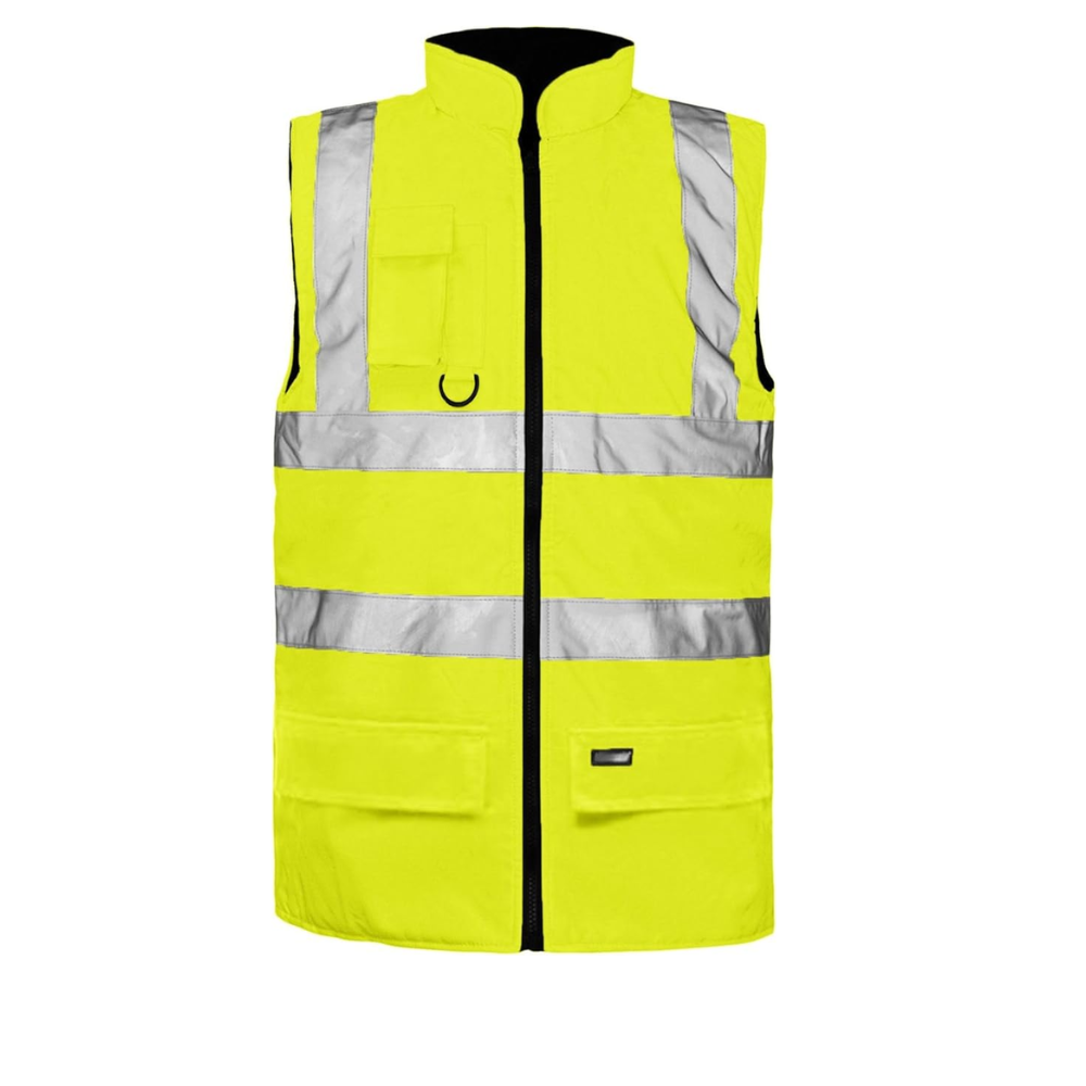 LUXE DIVA Hi Vis Safety Workwear Collection: Polo Shirts, Sleeveless Vests, Fleece Sweatshirts, Reversible Gilets, and Waistcoats (S-XXL)