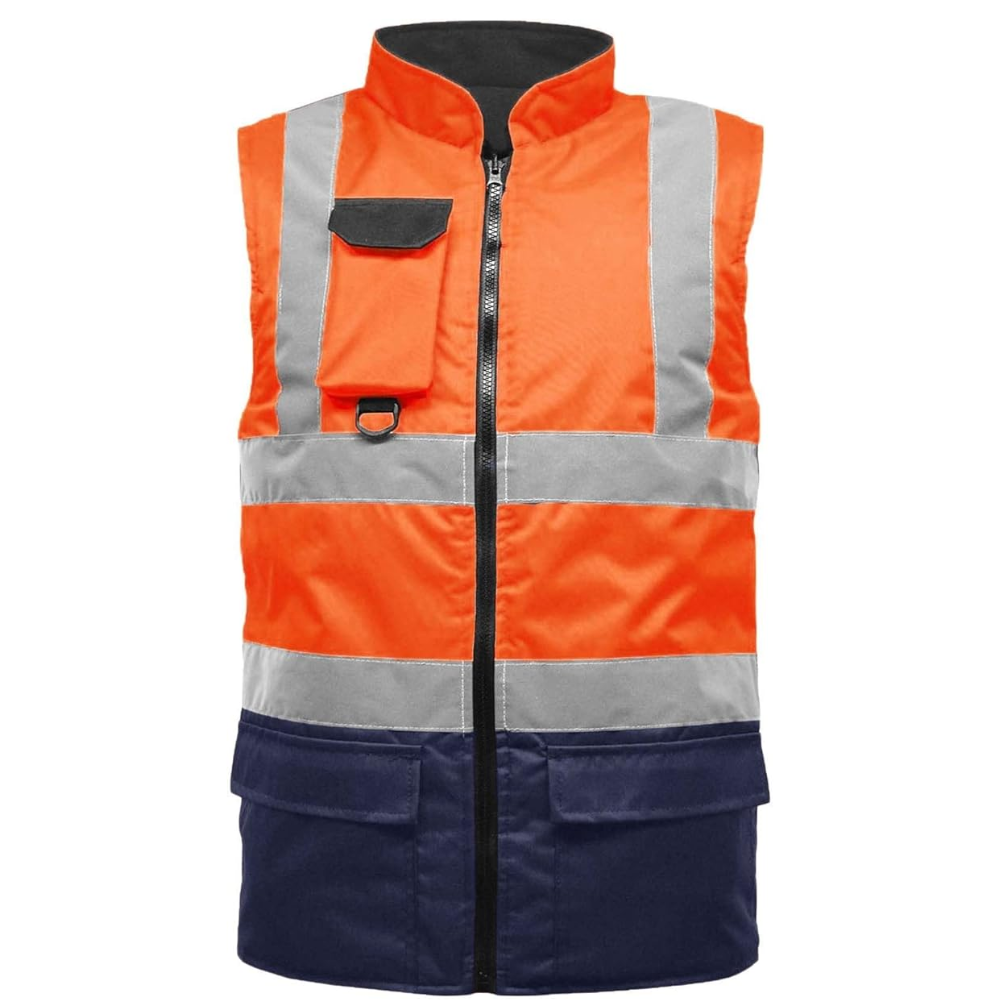 LUXE DIVA Hi Vis Safety Workwear Collection: Polo Shirts, Sleeveless Vests, Fleece Sweatshirts, Reversible Gilets, and Waistcoats (S-XXL)