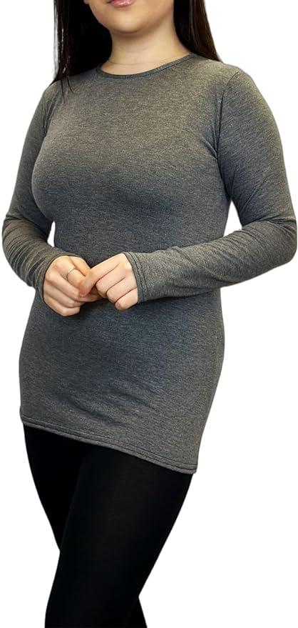 Ladies Long Sleeve T-Shirt Top Womens Size 8-26