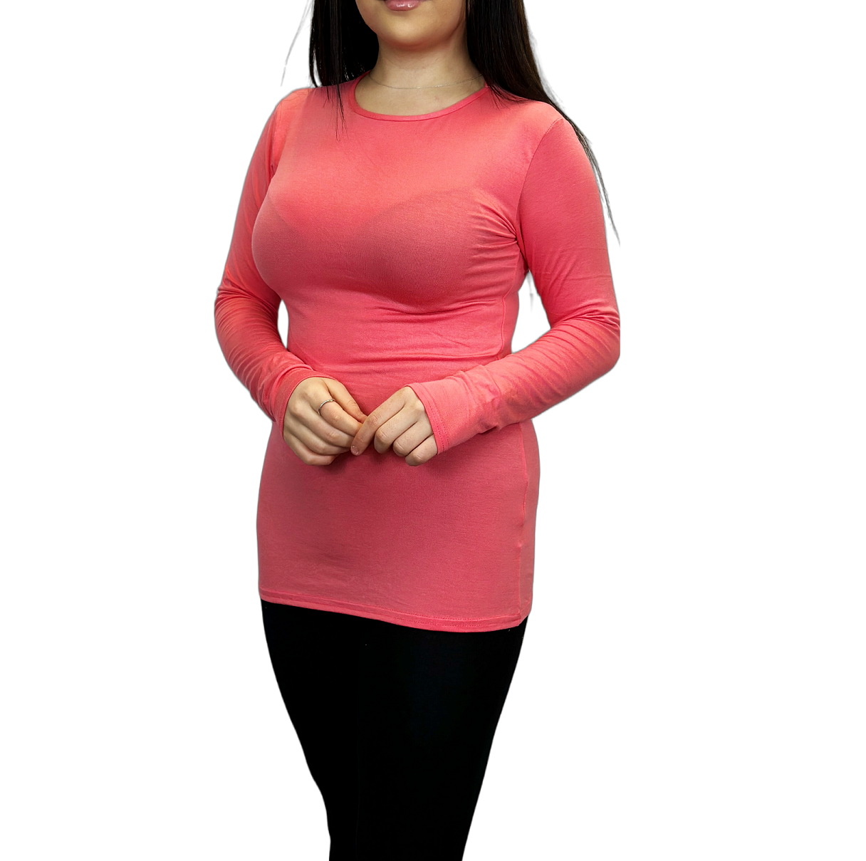 Ladies Long Sleeve T-Shirt Top