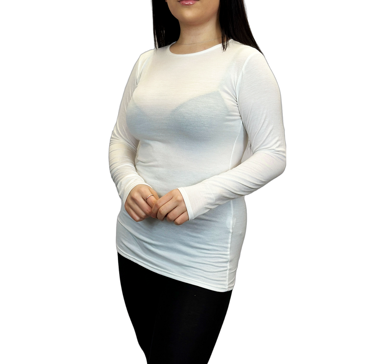 Ladies Long Sleeve T-Shirt Top