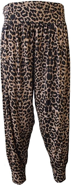 Women Ali Baba Hareem Harem Pants Ladie's Printed Baggy Cuffed Trouser Legging