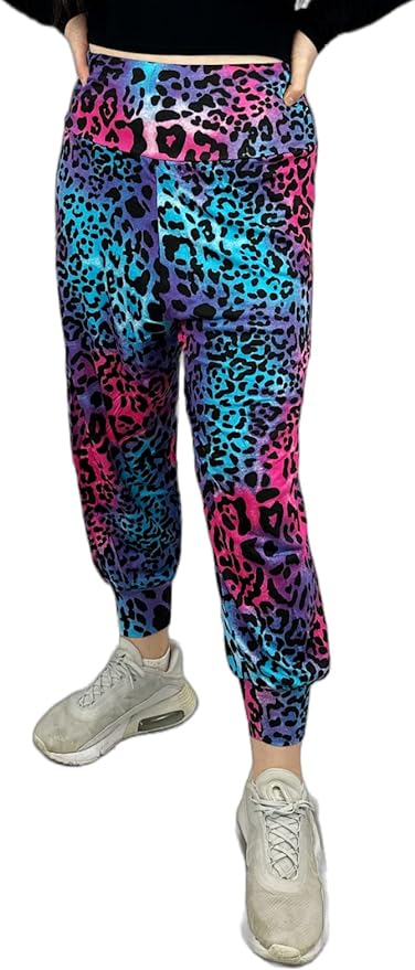 Harem Pants for Women UK Plain & Printed - Full Length Ankle Cuff Stretchy and Comfortable Alibaba Hippie Trouser for Yoga and Beach Festivals