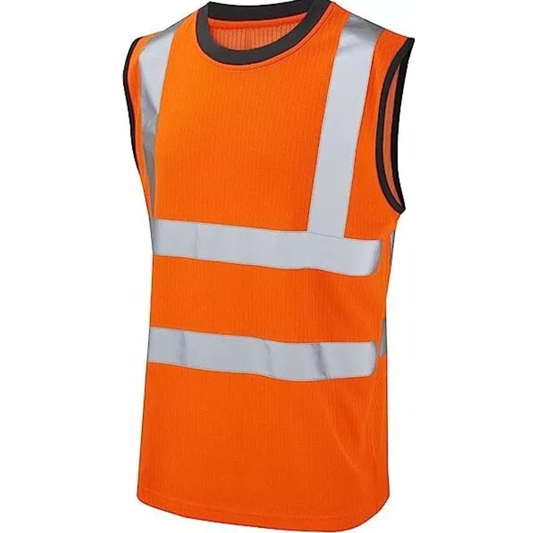 LUXE DIVA Hi Vis Hi Visibility Work wear event security Sleeveless Vest