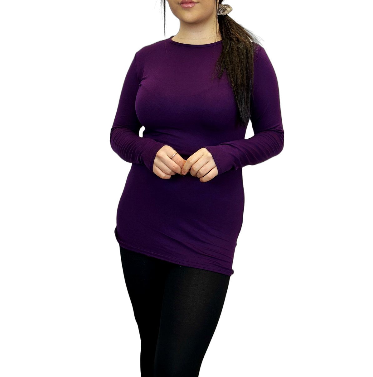 Ladies Long Sleeve T-Shirt Top