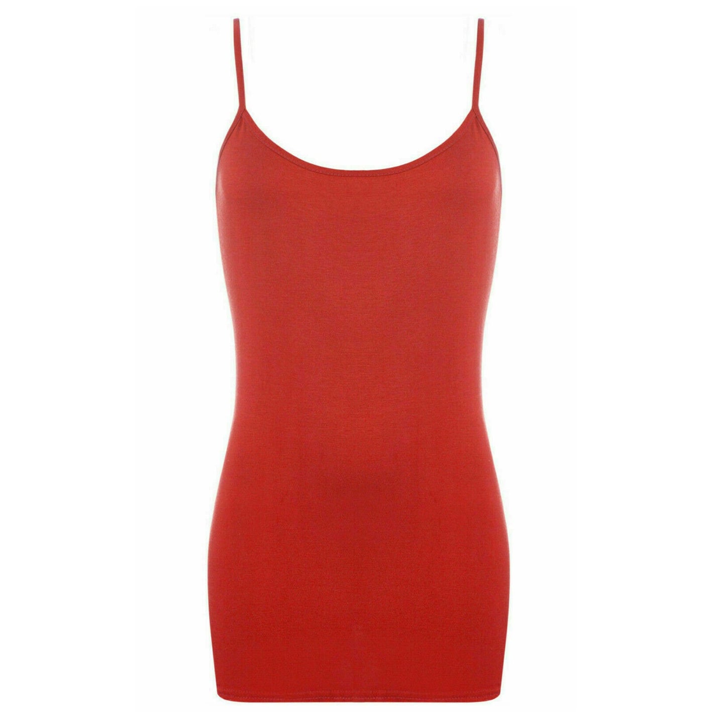 WOMENS CAMI TUNIC DRESS BODYCON LADIES MINI SUMMER STRAPPY PLAIN VEST TOP