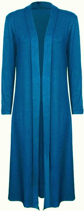 Womens Maxi Plus Size Long Cardigans for Women Collared Top