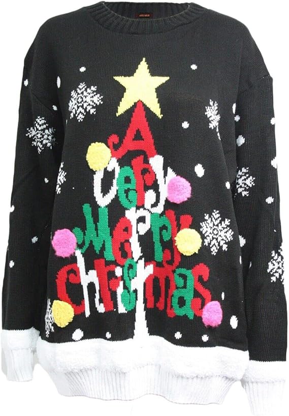 Kids Girls Boys Unisex Novelty Christmas Jumper Sweater