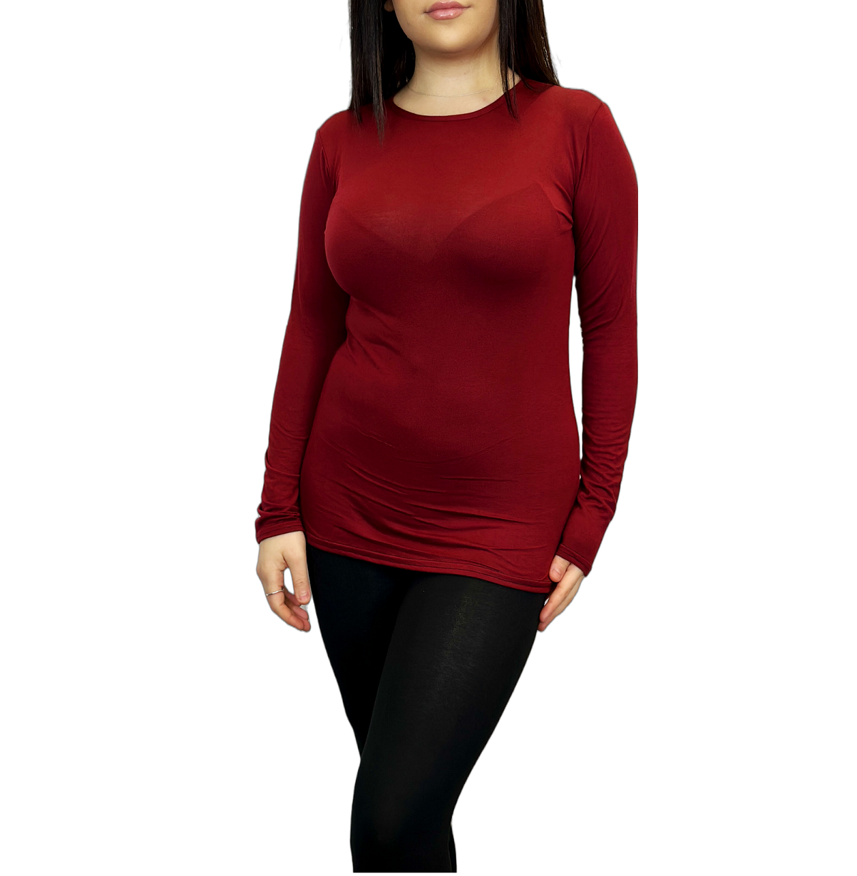 Ladies Long Sleeve T-Shirt Top