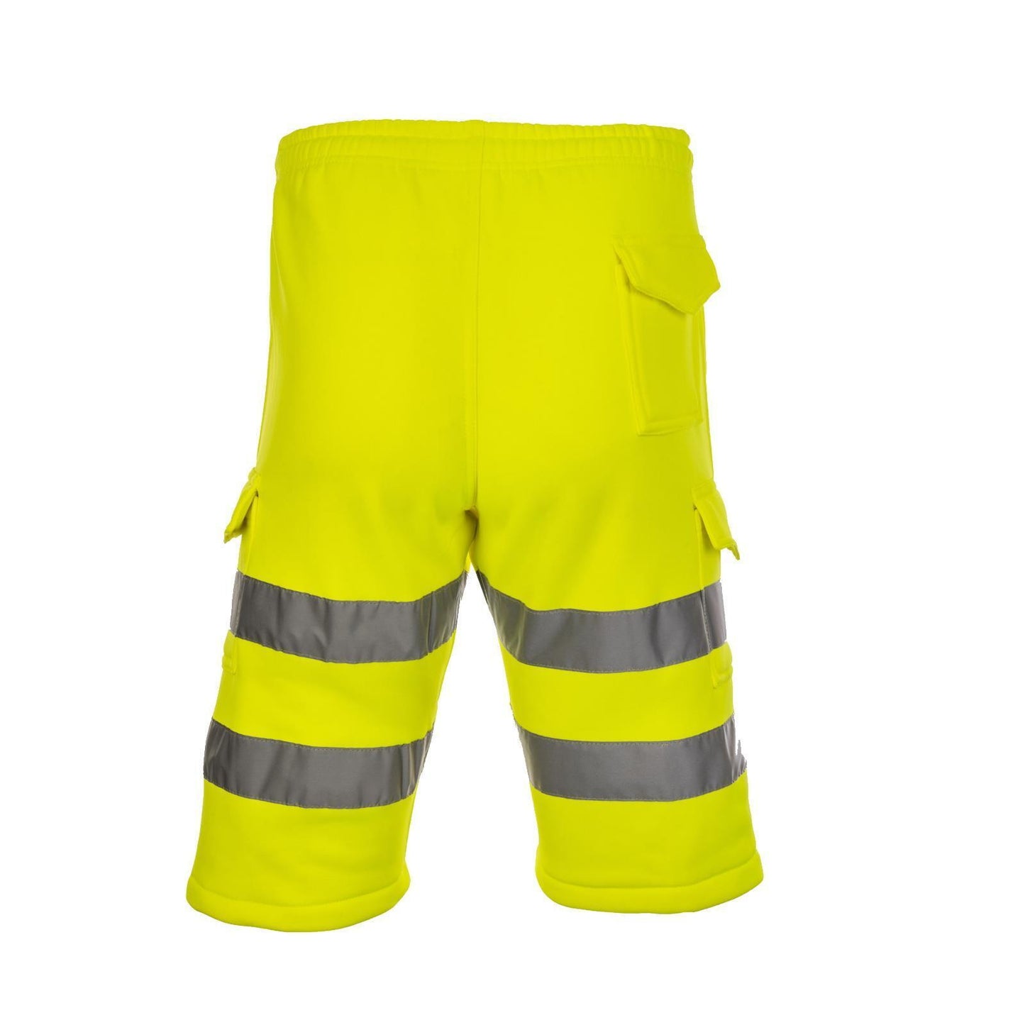 HUBIBUBI Hi Viz Combat Work Shorts High Visibility Yellow Orange Workwear S-2XL