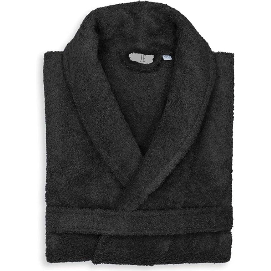 LUXE DIVA KIDS,MENS,LADIES UNISEX EGYPTIAN COTTON 500 GSM TERRY TOWELLING SHAWL COLLAR HOODED BATHROBE