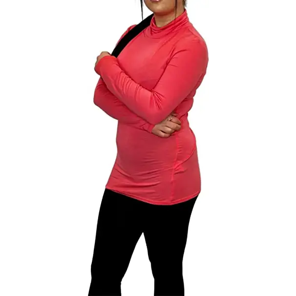 Ladies Polo Roll Neck Long Sleeve Turtle Neck Plain Jumpers