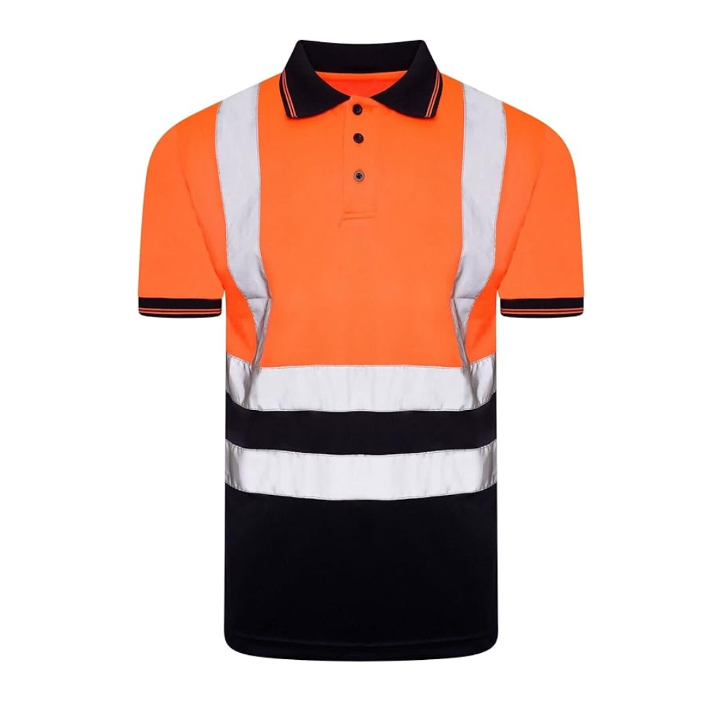 LUXE DIVA Hi Vis Safety Workwear Collection: Polo Shirts, Sleeveless Vests, Fleece Sweatshirts, Reversible Gilets, and Waistcoats (S-XXL)