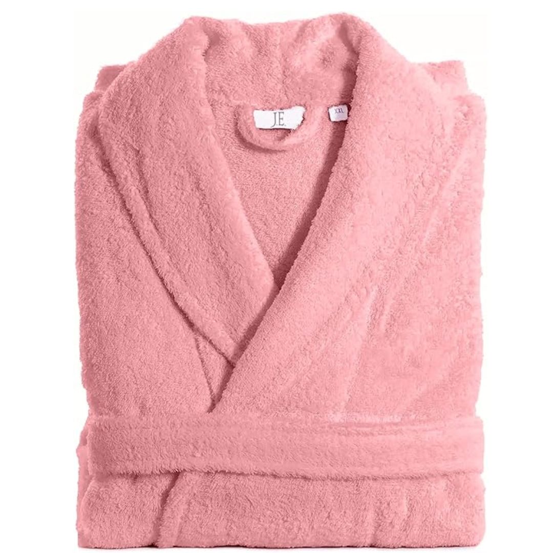 LUXE DIVA KIDS,MENS,LADIES UNISEX EGYPTIAN COTTON 500 GSM TERRY TOWELLING SHAWL COLLAR HOODED BATHROBE