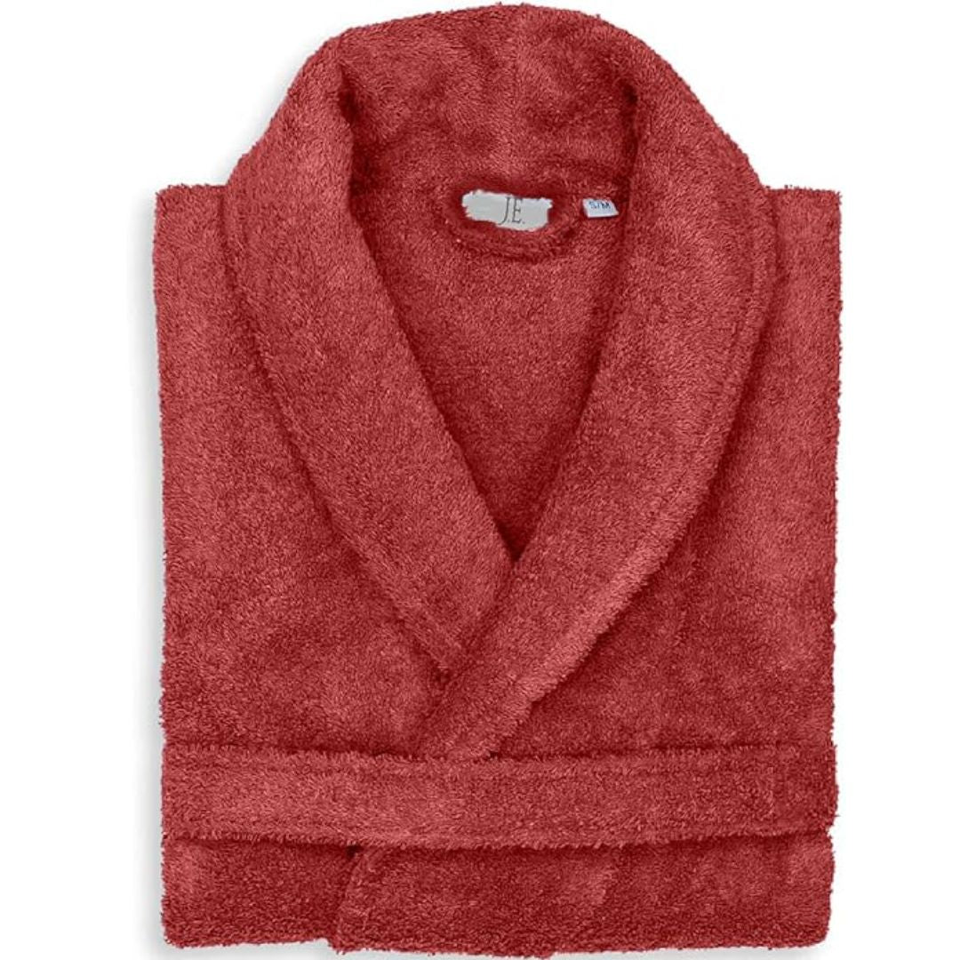 LUXE DIVA KIDS,MENS,LADIES UNISEX EGYPTIAN COTTON 500 GSM TERRY TOWELLING SHAWL COLLAR HOODED BATHROBE