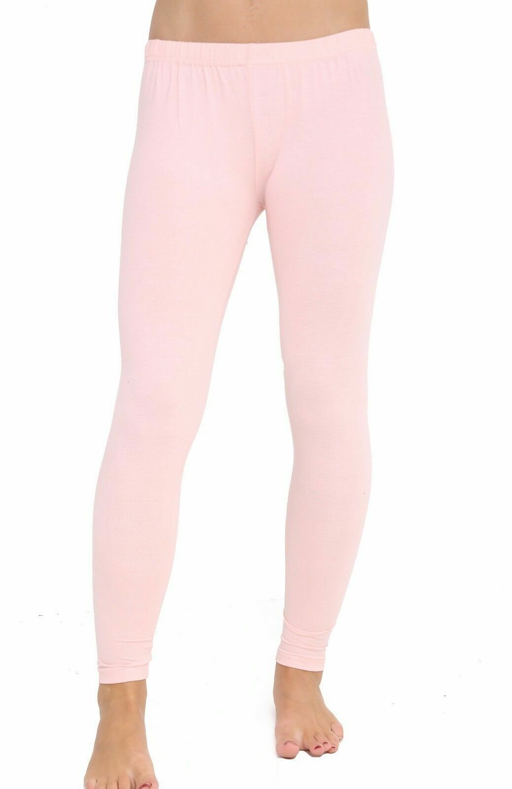 Girls Plain Legging Full Length Kids Children Basic Stretchy Full Length