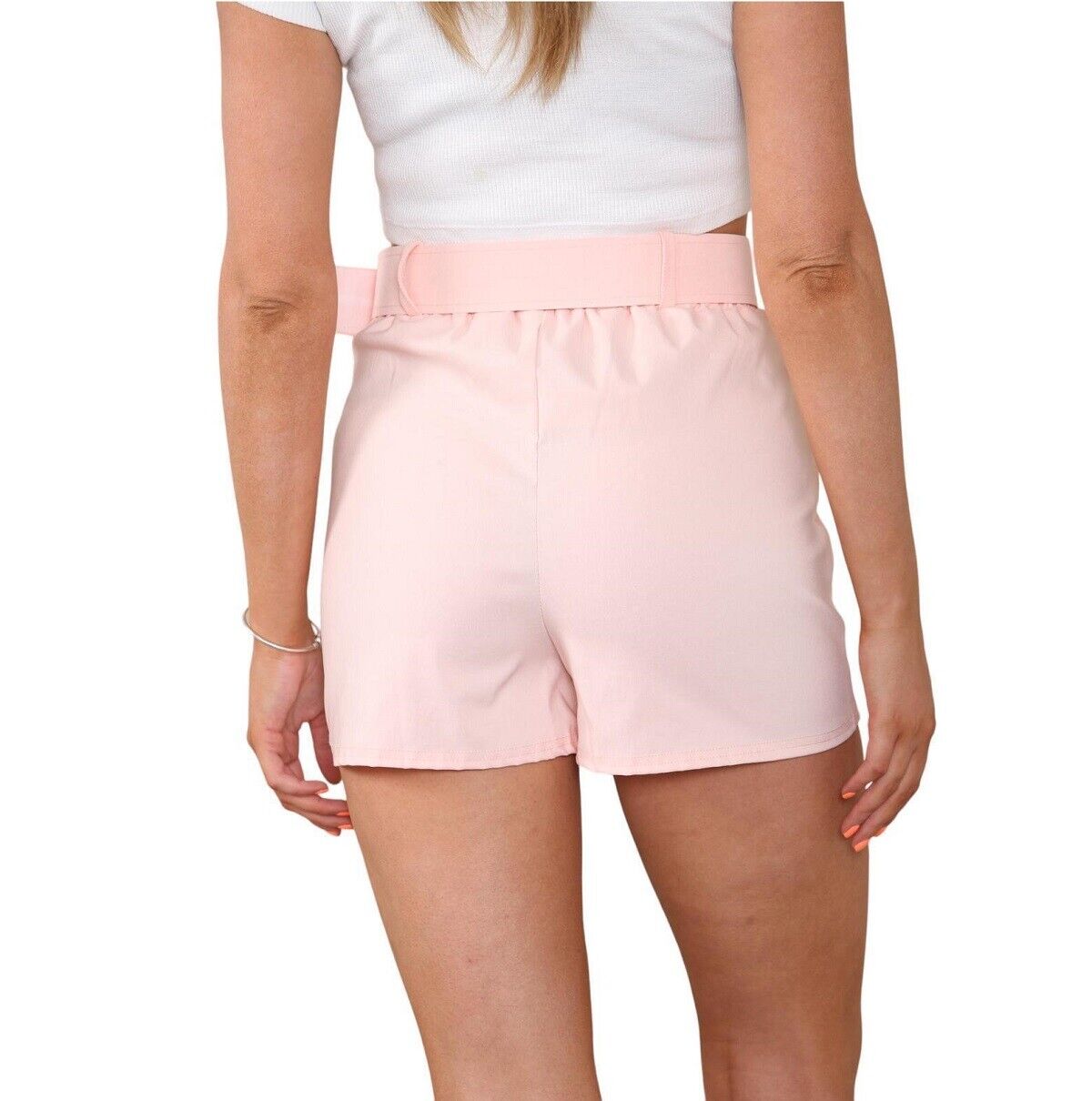 Cargo Skort Summer Short Belted And Pockets Viral Skirt New Ladies High Waisted