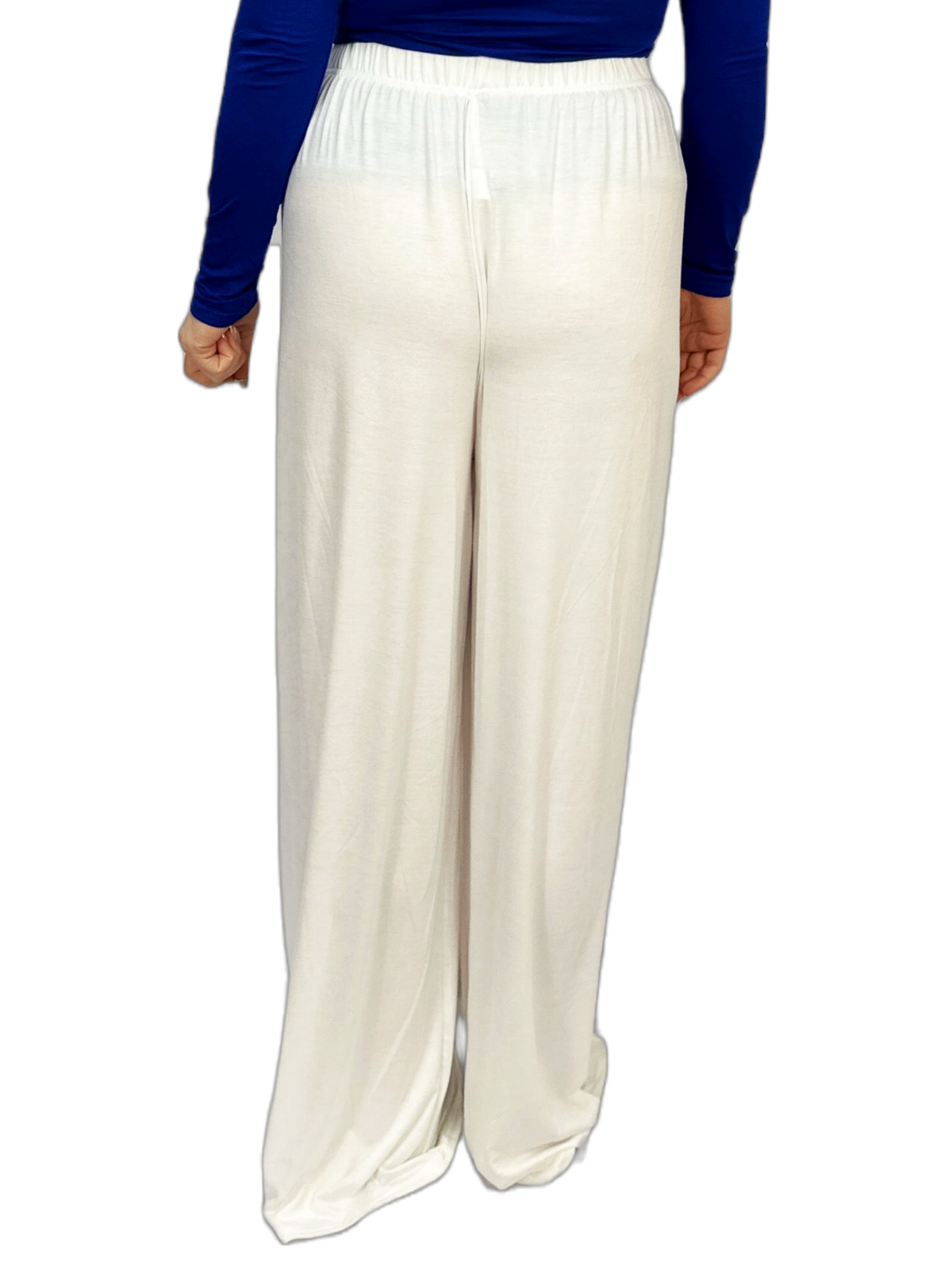 Womens Ladies Plus Size Plain Palazzo Wide Leg Flared Trousers Pants UK 8 TO 26