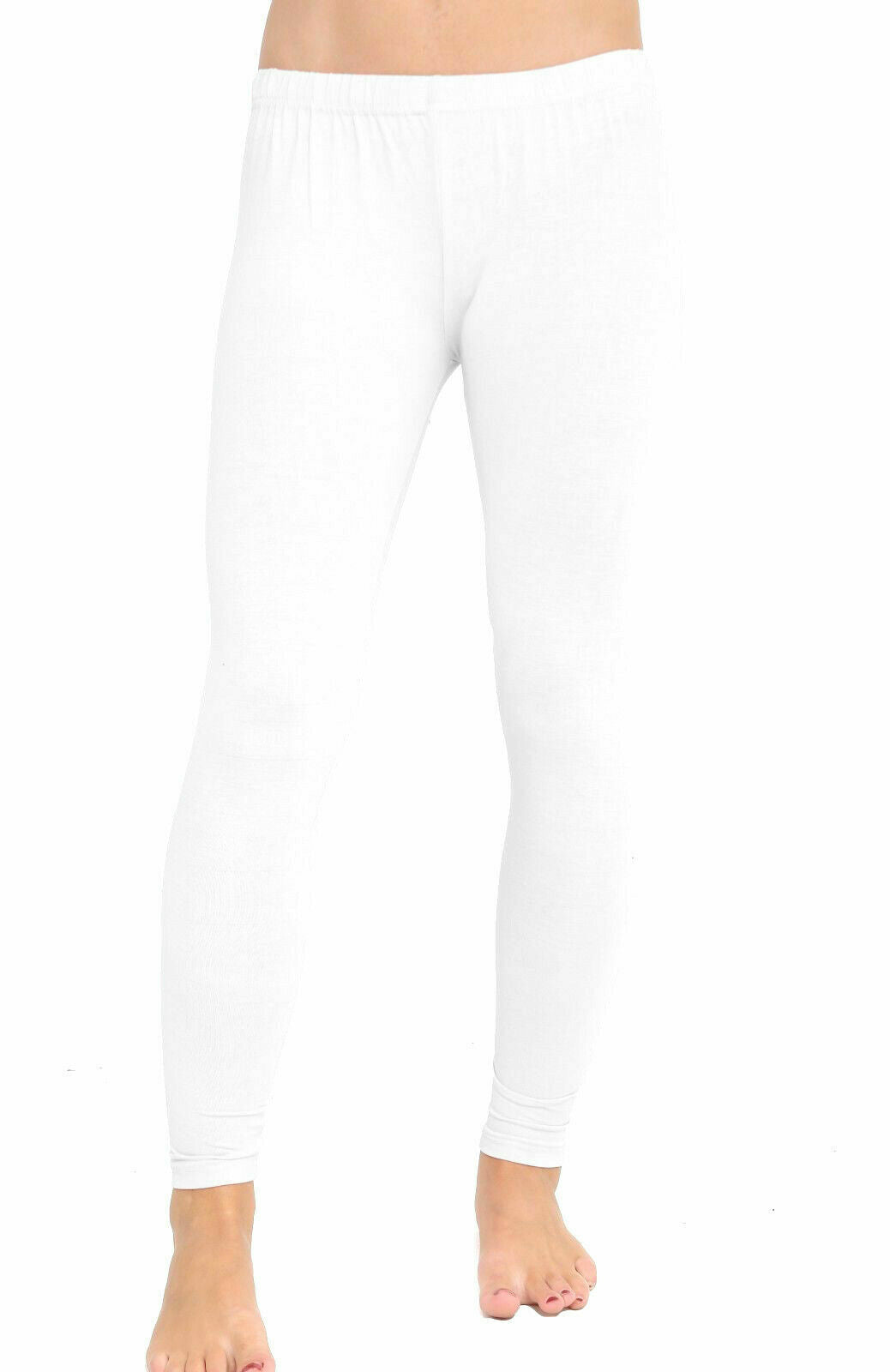 Girls Plain Legging Full Length Kids Children Basic Stretchy Full Length