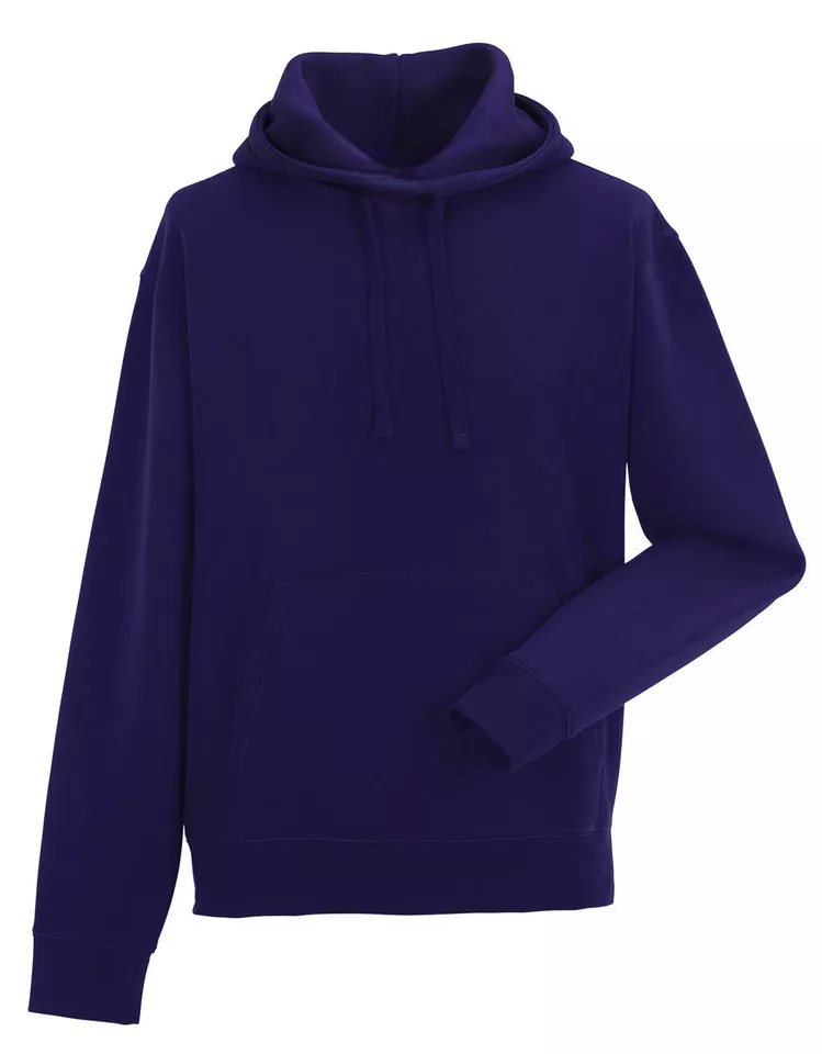 LUXE DIVA   Kids Unisex Plain Pullover Fleece Hoodies With Kangaroo Pocket - Boys Girls Soft Casual Hooded School Sweatshirt Jumper Tops Size Age 7-13 Years