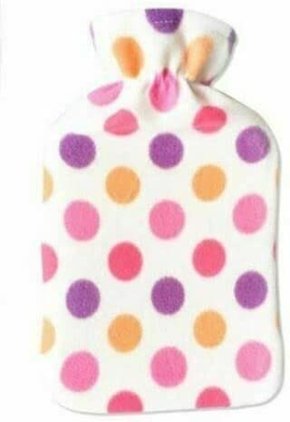 Large 2L Hot Water Bottle Natural Warmer Rubber