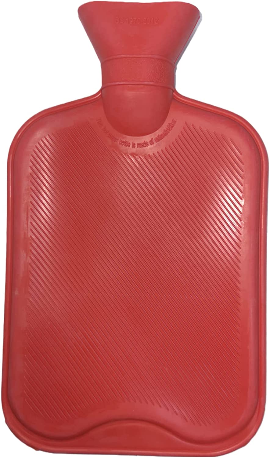 Large 2L Hot Water Bottle Natural Warmer Rubber