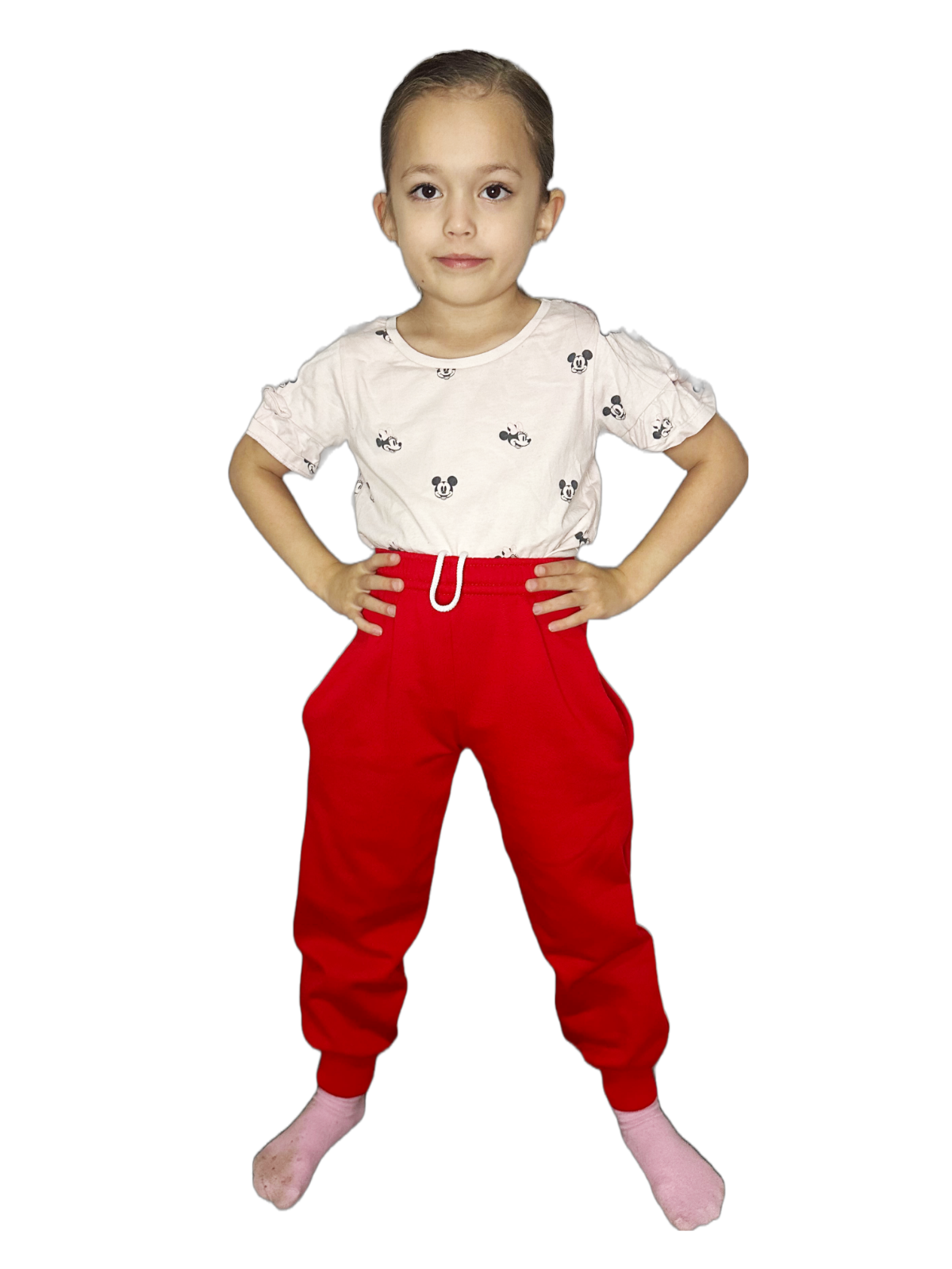 Kids Fleece Jogging Bottoms Boys Girls Sports PE Joggers Children Unisex Casual Fleece Pull On Trouser