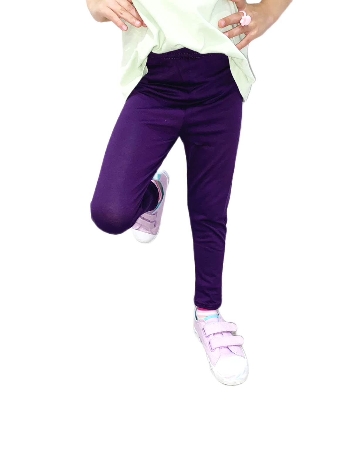 Girls Plain Legging Full Length Kids Children Teen Basic Stretchy Full Length Ages  5 6 7 8 9 10 11 12 13 Dance Stretch Teen 20+ Colours