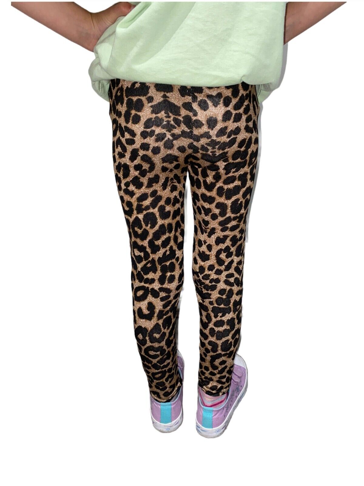 Girls Plain Legging Full Length Kids Children Teen Basic Stretchy Full Length Ages  5 6 7 8 9 10 11 12 13 Dance Stretch Teen 20+ Colours