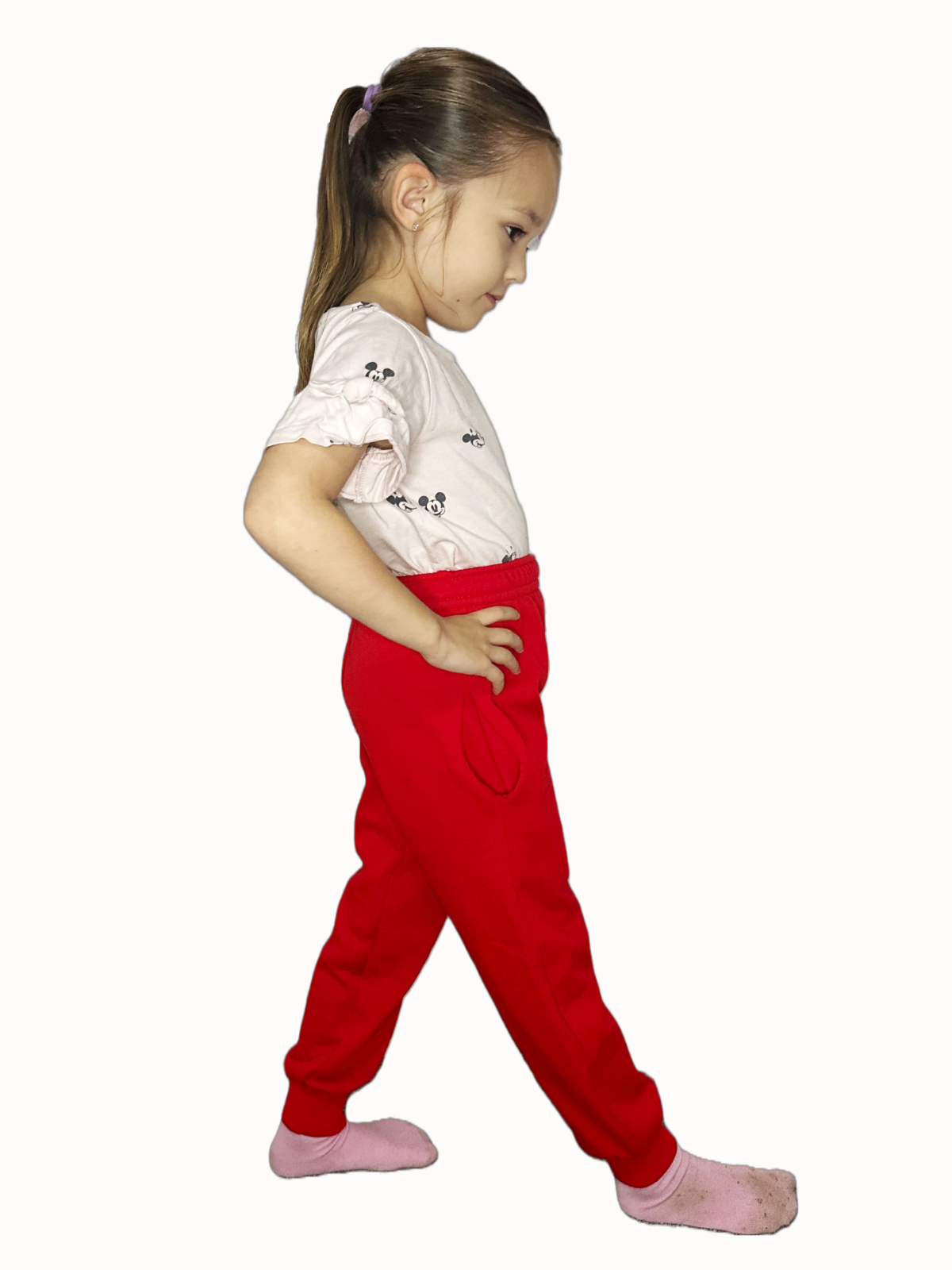 Kids Fleece Jogging Bottoms Boys Girls Sports PE Joggers Children Unisex Casual Fleece Pull On Trouser